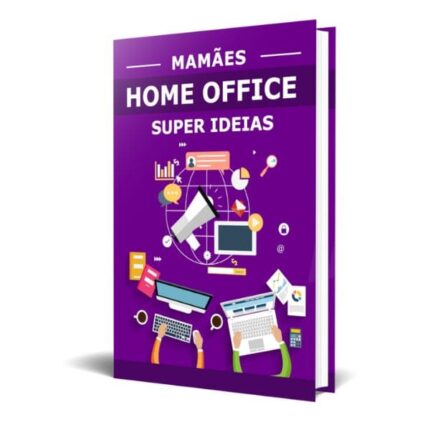 capa ebook mamães no home office